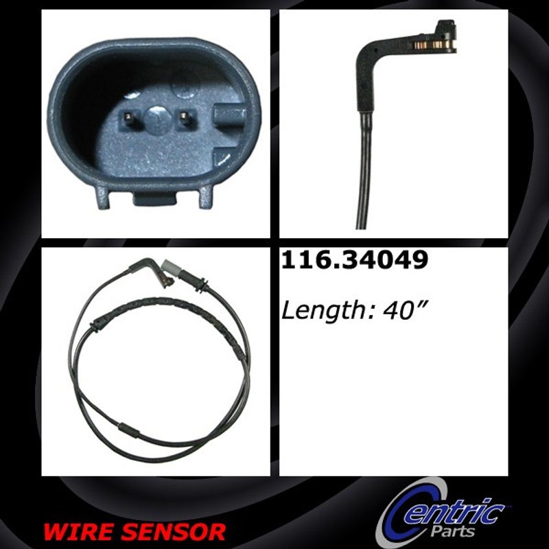 Centric 116.34049 Disc Brake Pad Wear Sensor - Rear