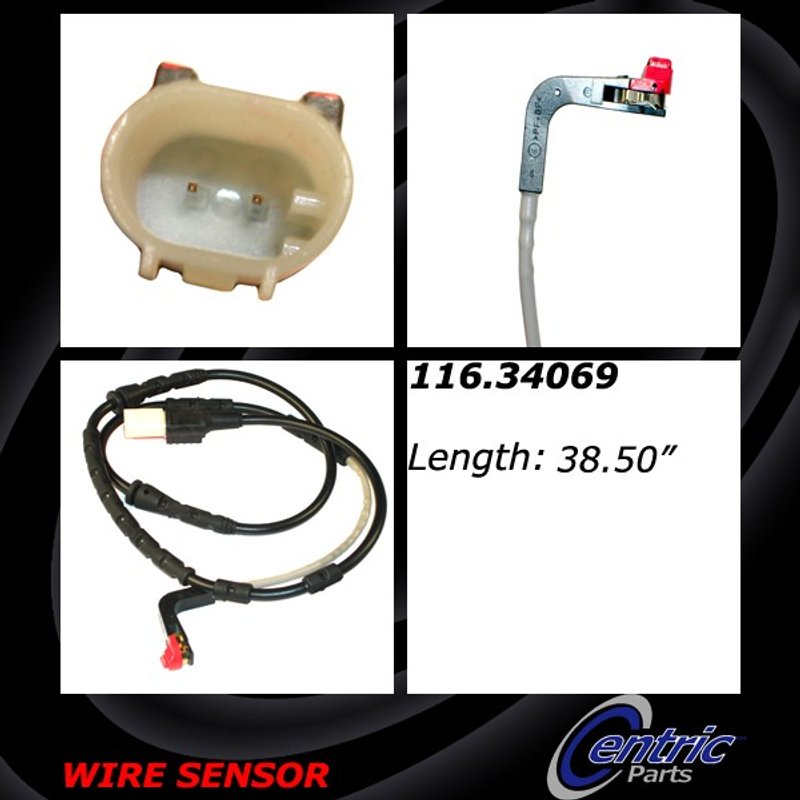Centric 116.34069 Disc Brake Pad Wear Sensor - Front