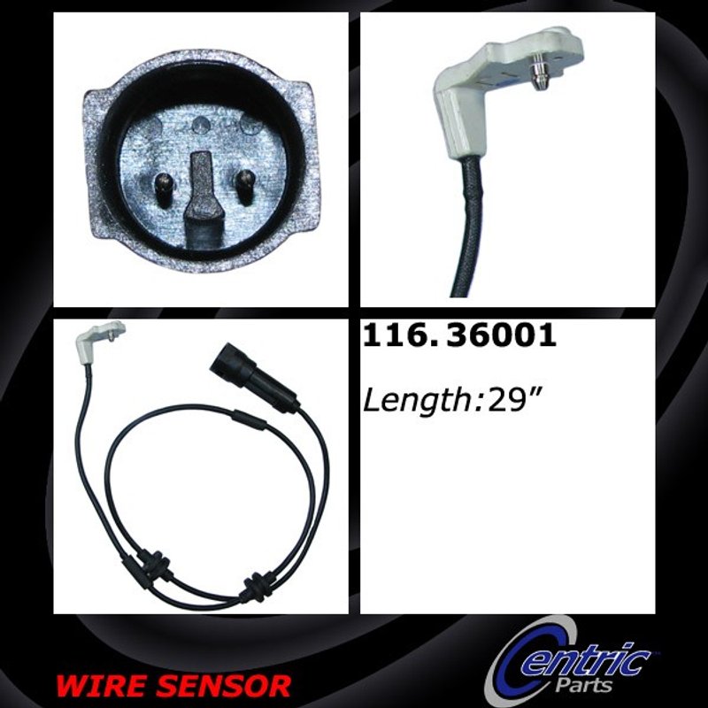 Centric 116.36001 Disc Brake Pad Wear Sensor - Front