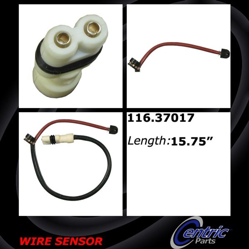 Centric 116.37017 Disc Brake Pad Wear Sensor - Front or Rear