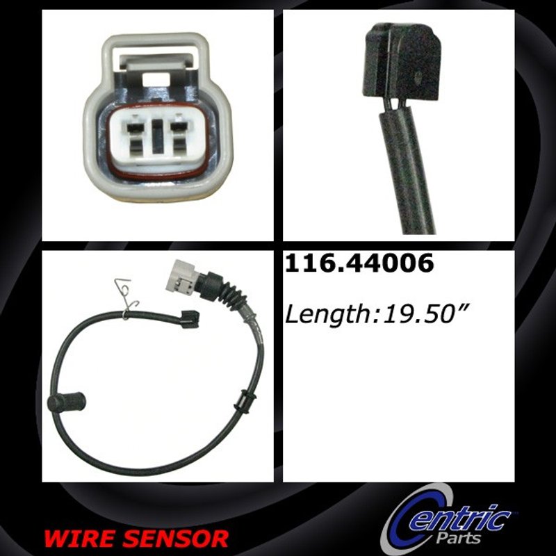 Centric 116.44006 Disc Brake Pad Wear Sensor - Rear