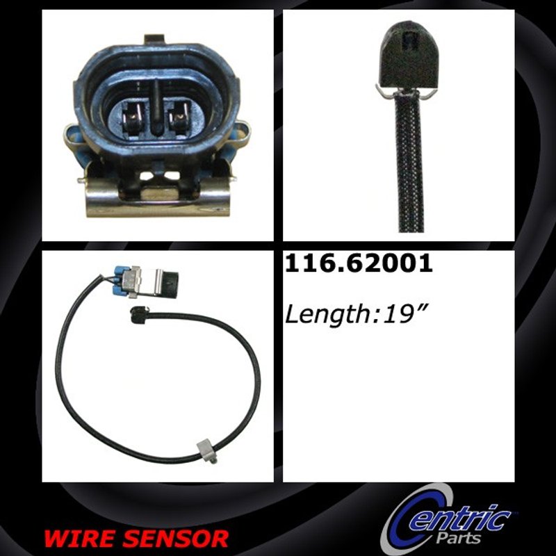 Centric 116.62001 Disc Brake Pad Wear Sensor - Front