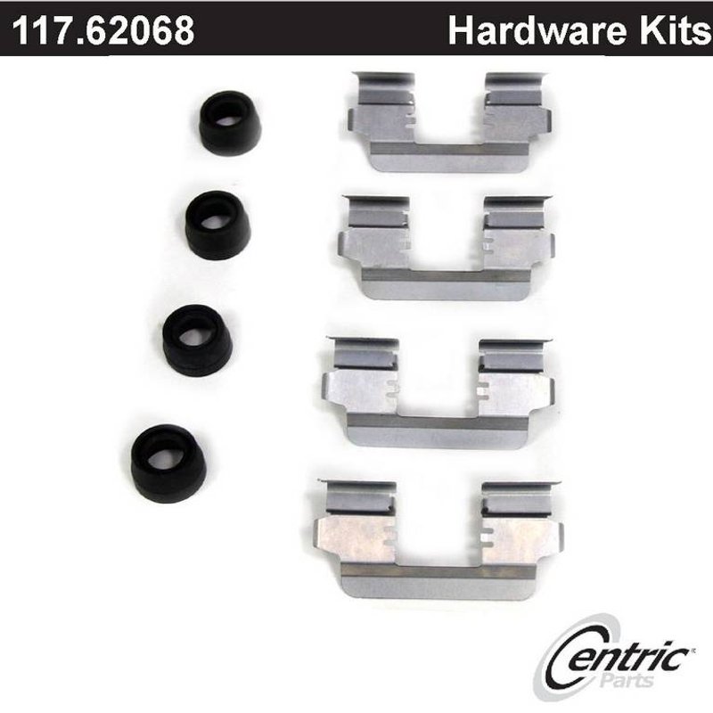 Centric 117.62068 Disc Brake Hardware Kit - Rear
