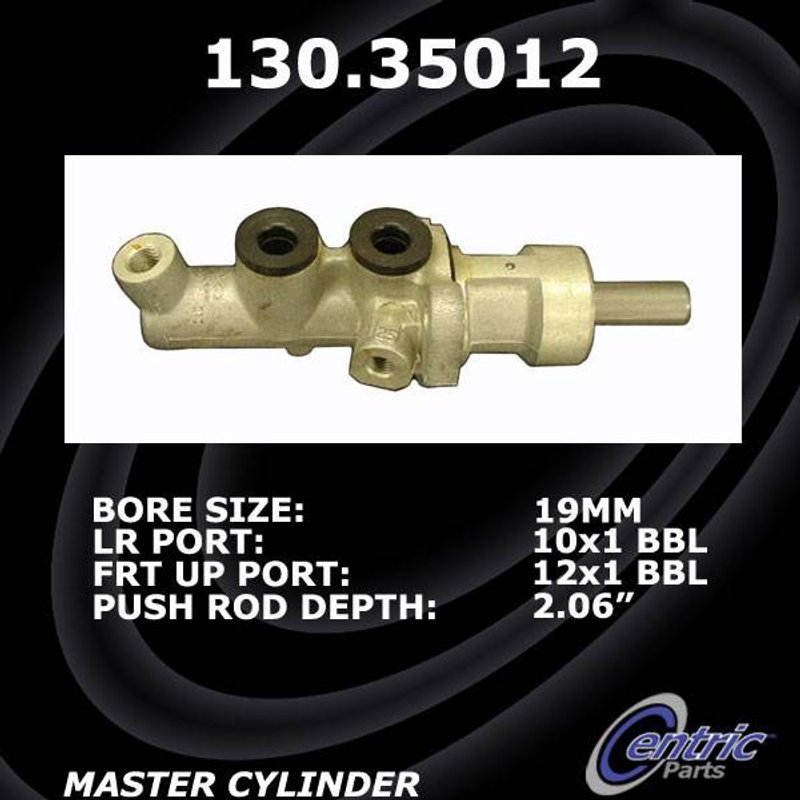 Centric 130.35012 Brake Master Cylinder