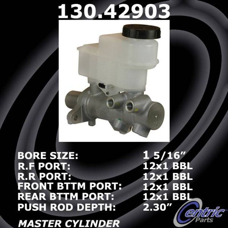 Centric 130.42903 Brake Master Cylinder