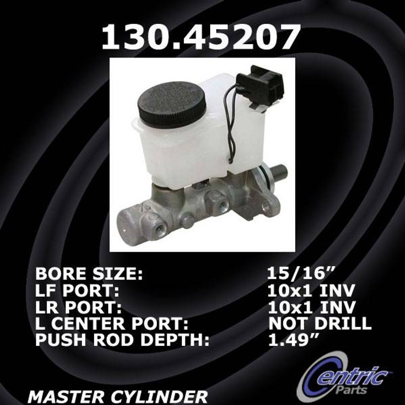 Centric 130.45207 Brake Master Cylinder