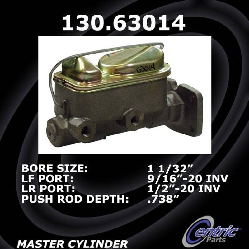 Centric 130.63014 Brake Master Cylinder