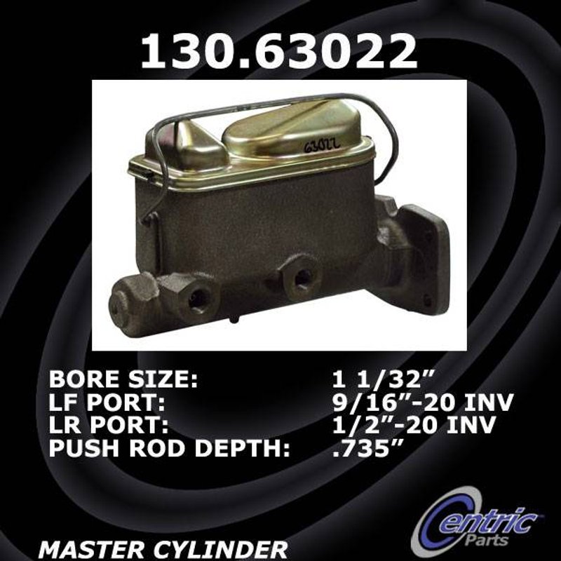 Centric 130.63022 Brake Master Cylinder