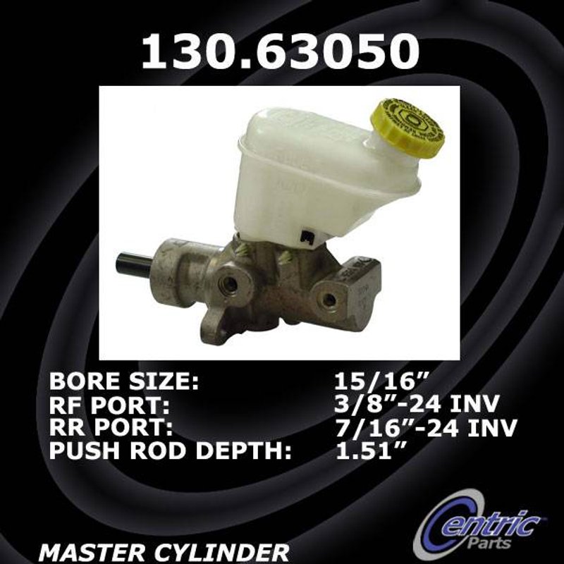 Centric 130.63050 Brake Master Cylinder