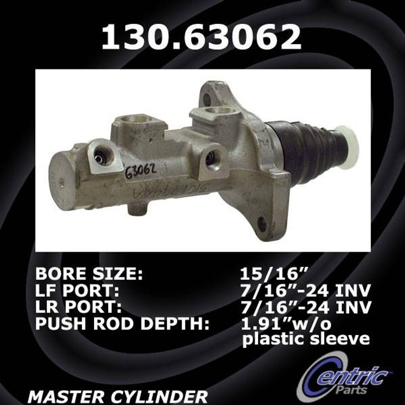 Centric 130.63062 Brake Master Cylinder
