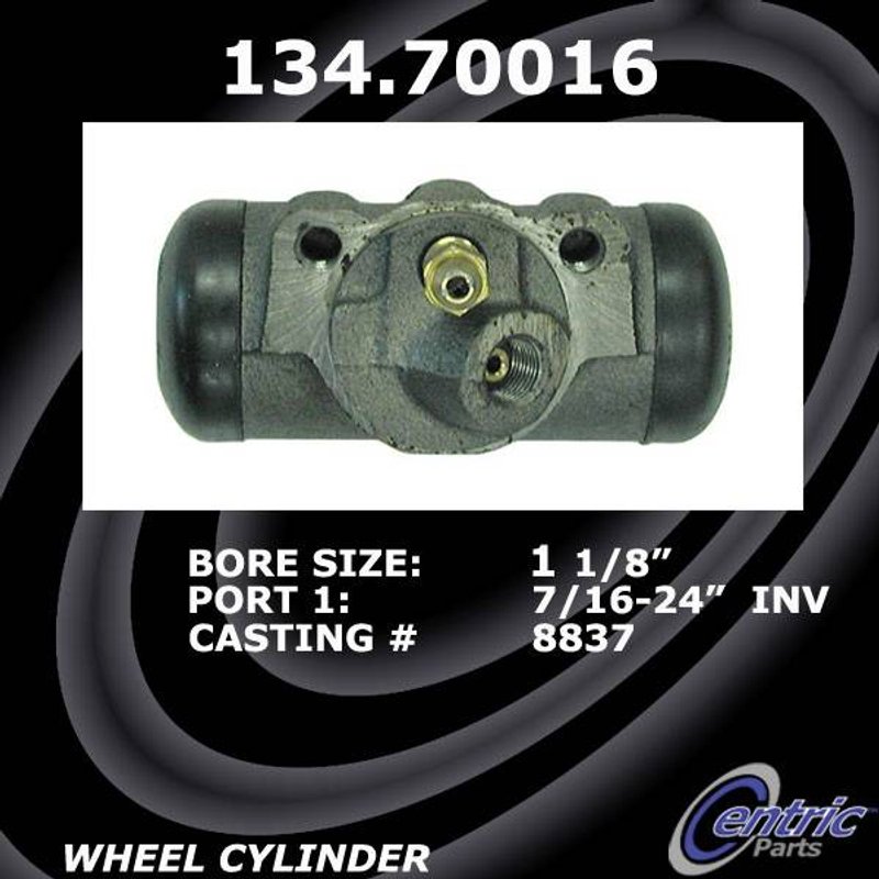 Centric 134.70016 Drum Brake Wheel Cylinder - Front Right or Rear Right