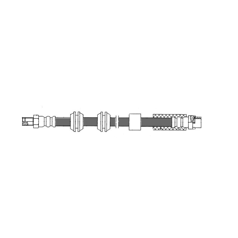 Centric 150.34021 Brake Hydraulic Hose - Front