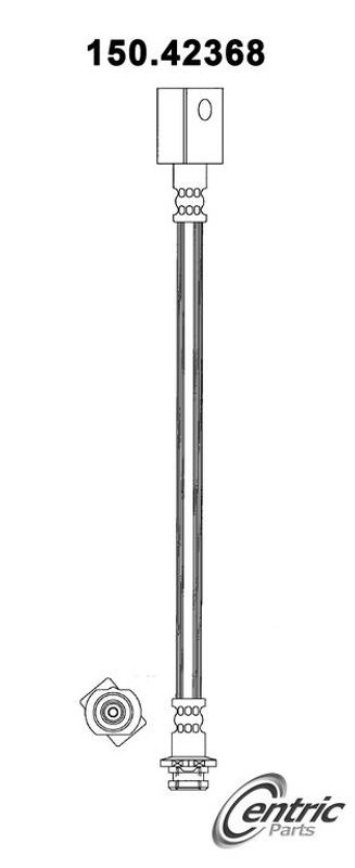 Centric 150.42368 Brake Hydraulic Hose - Rear Left