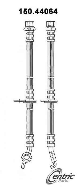 Centric 150.44064 Brake Hydraulic Hose - Front Left