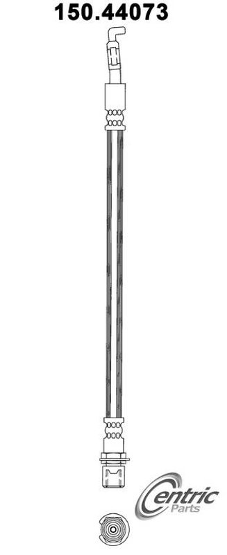 Centric 150.44073 Brake Hydraulic Hose - Front