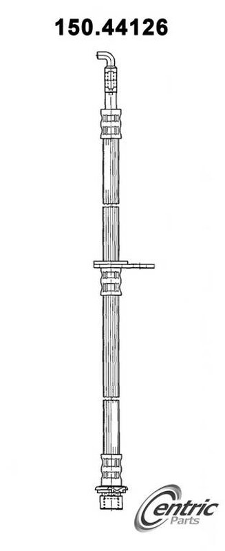Centric 150.44126 Brake Hydraulic Hose - Front Left