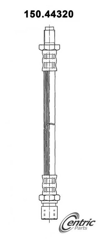 Centric 150.44320 Brake Hydraulic Hose - Rear