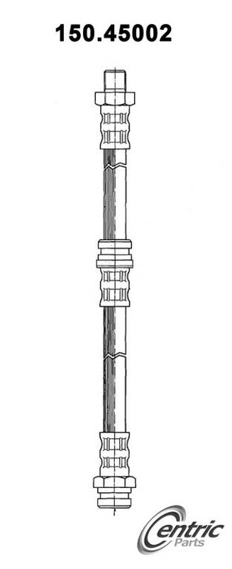 Centric 150.45002 Brake Hydraulic Hose - Front