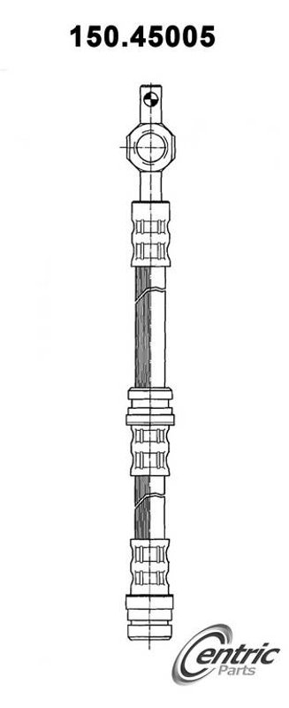 Centric 150.45005 Brake Hydraulic Hose - Front