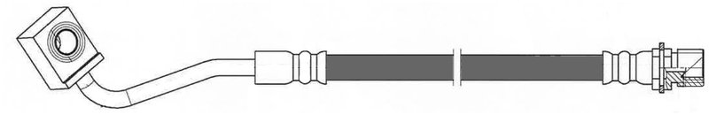 Centric 150.58318 Brake Hydraulic Hose - Rear Left