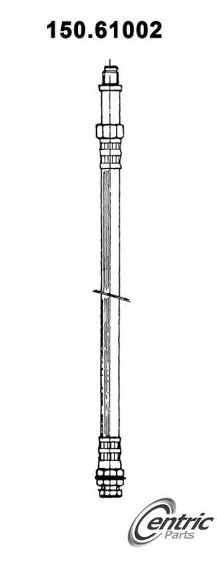 Centric 150.61002 Brake Hydraulic Hose - Front