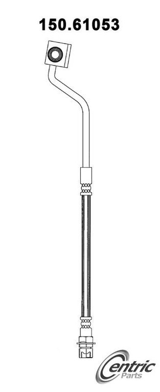 Centric 150.61053 Brake Hydraulic Hose - Front Right