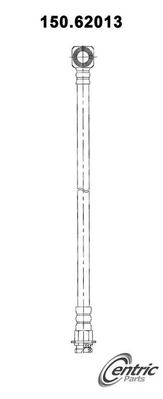 Centric 150.62013 Brake Hydraulic Hose - Front