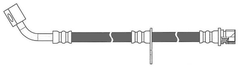 Centric 150.62179 Brake Hydraulic Hose - Front Right