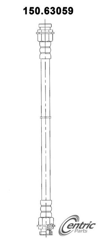 Centric 150.63059 Brake Hydraulic Hose - Front