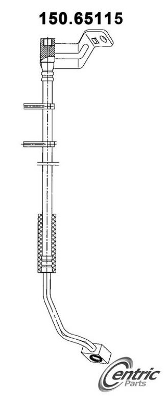 Centric 150.65115 Brake Hydraulic Hose - Front Right
