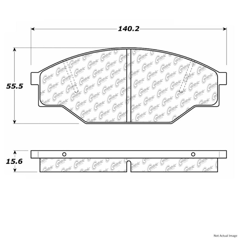 Centric 300.03030 Disc Brake Pad Set - Front