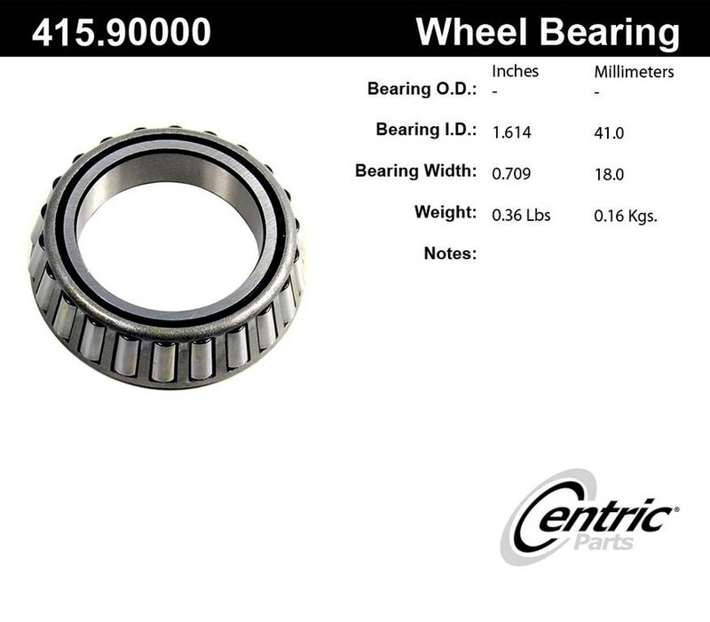 Centric 415.90000 Wheel Bearing