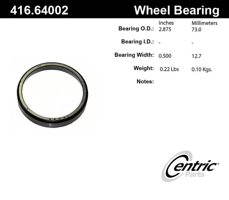 Centric 416.64002E Wheel Bearing Race
