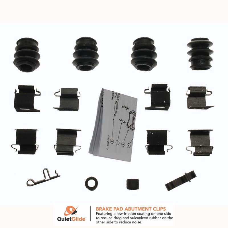 Carlson 13357Q Disc Brake Hardware Kit - Front