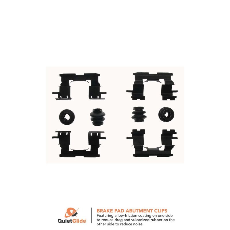 Carlson 13420Q Disc Brake Hardware Kit - Front