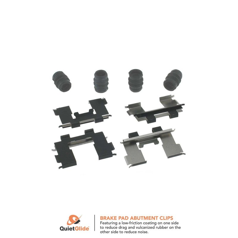 Carlson 13434Q Disc Brake Hardware Kit - Rear