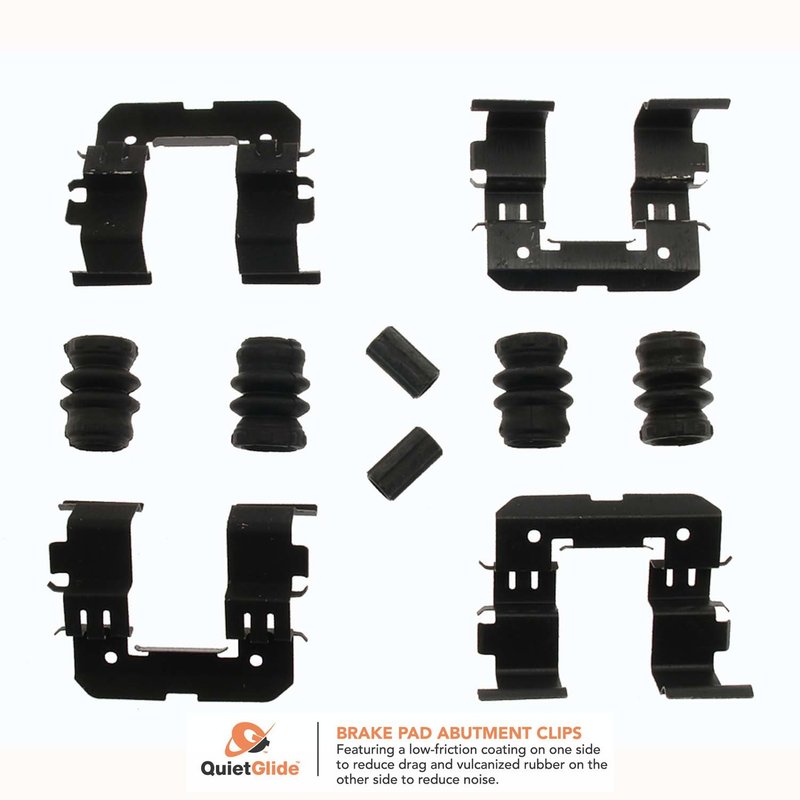 Carlson 13440Q Disc Brake Hardware Kit - Rear