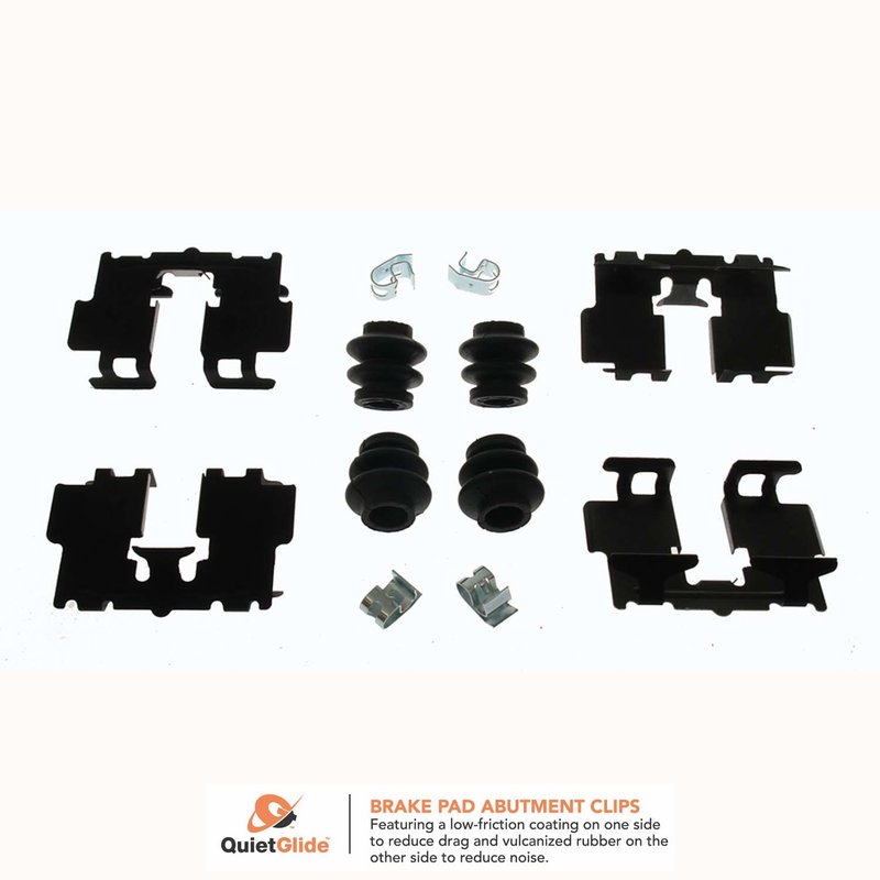 Carlson 13457Q Disc Brake Hardware Kit - Rear