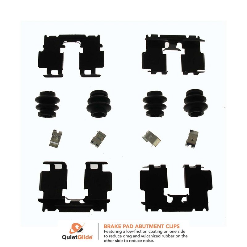 Carlson 13466Q Disc Brake Hardware Kit - Rear
