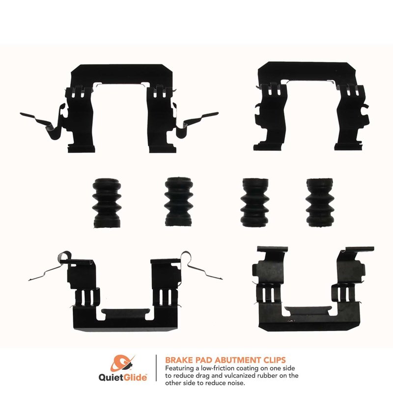 Carlson 13522Q Disc Brake Hardware Kit - Front