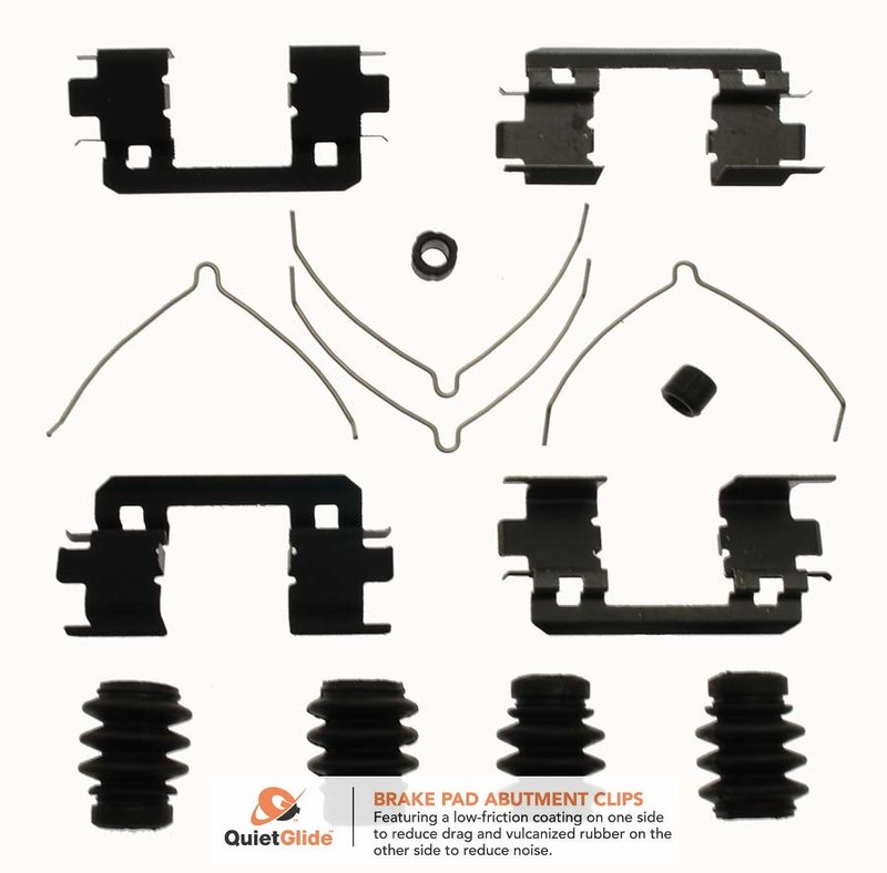Carlson 13557Q Disc Brake Hardware Kit - Front