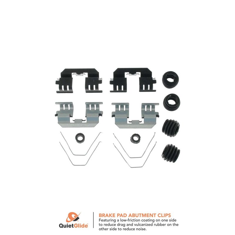 Carlson 13604Q Disc Brake Hardware Kit - Rear