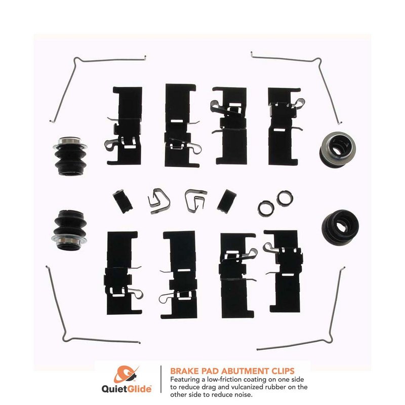 Carlson 13625Q Disc Brake Hardware Kit - Front