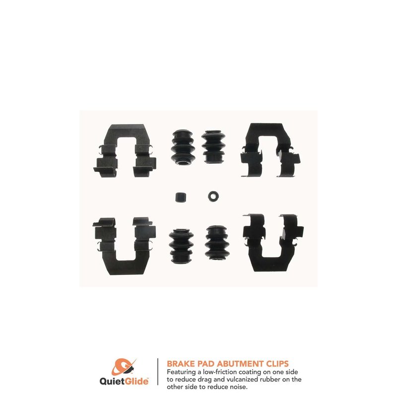 Carlson H5626Q Disc Brake Hardware Kit - Rear