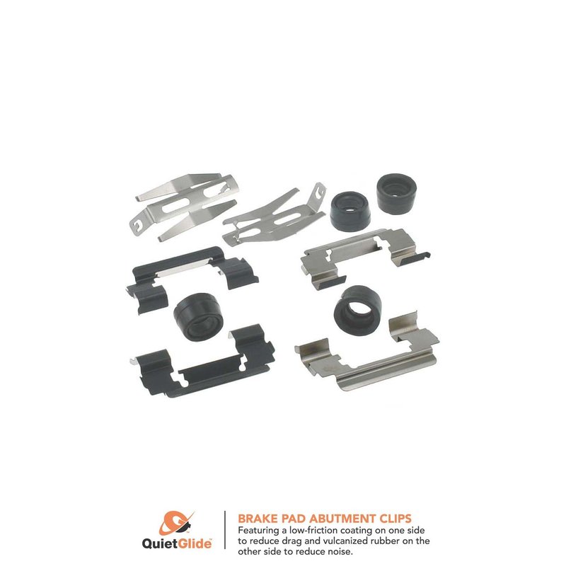 Carlson H5640Q Disc Brake Hardware Kit - Front