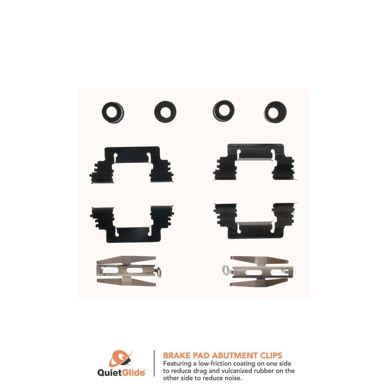 Carlson H5659Q Disc Brake Hardware Kit - Rear