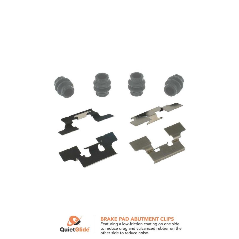 Carlson H5696Q Disc Brake Hardware Kit - Rear