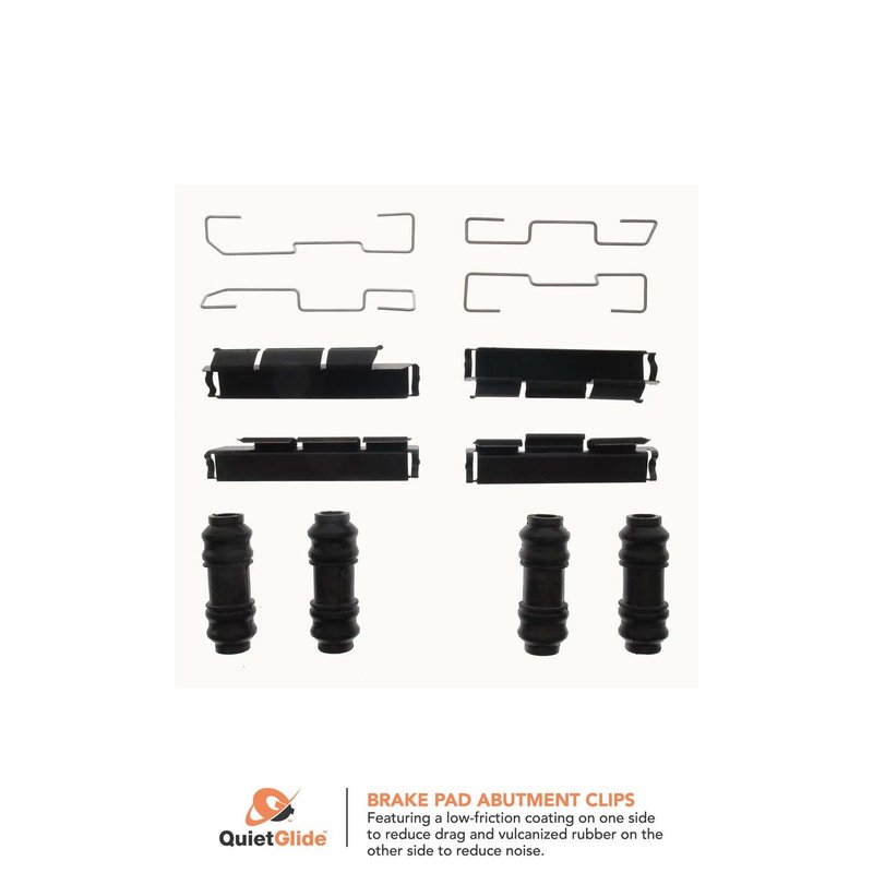 Carlson H5704Q Disc Brake Hardware Kit - Front