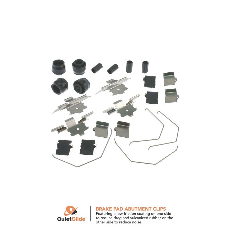 Carlson H5786Q Disc Brake Hardware Kit - Front