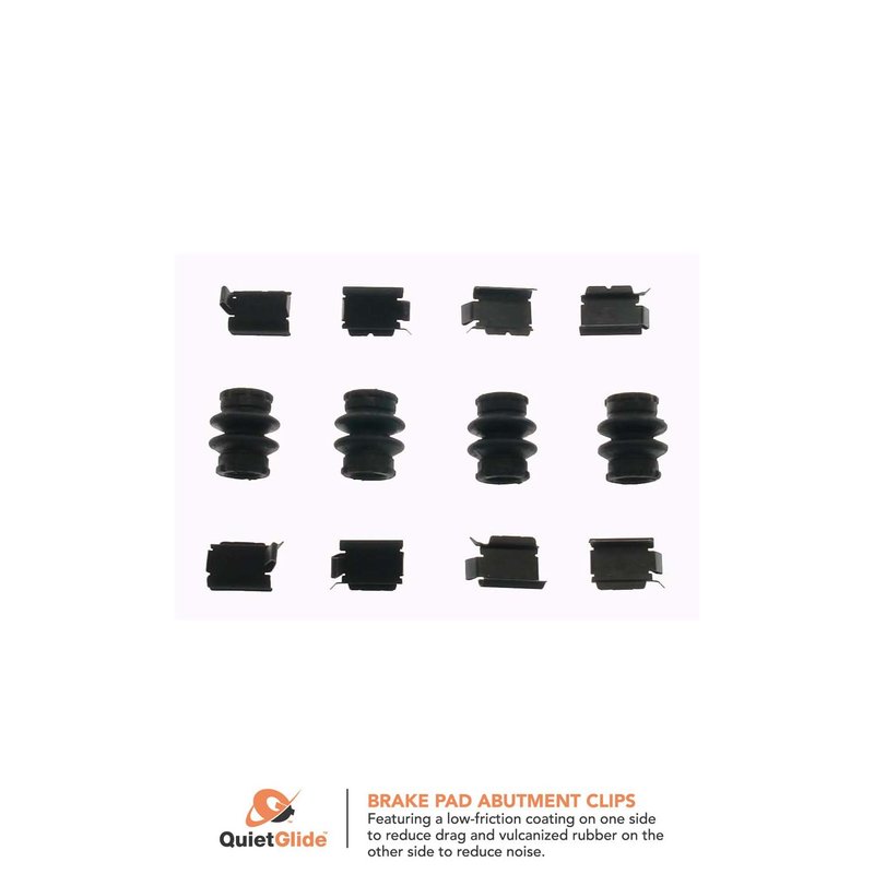 Carlson H5825Q Disc Brake Hardware Kit - Rear